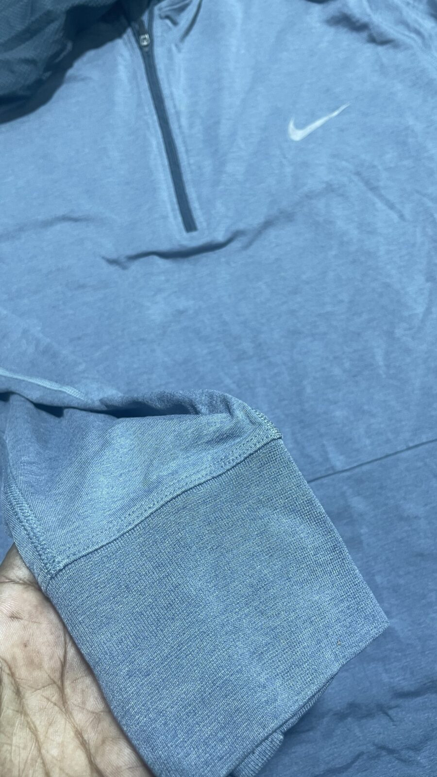 Nike Grey Hoodie back view