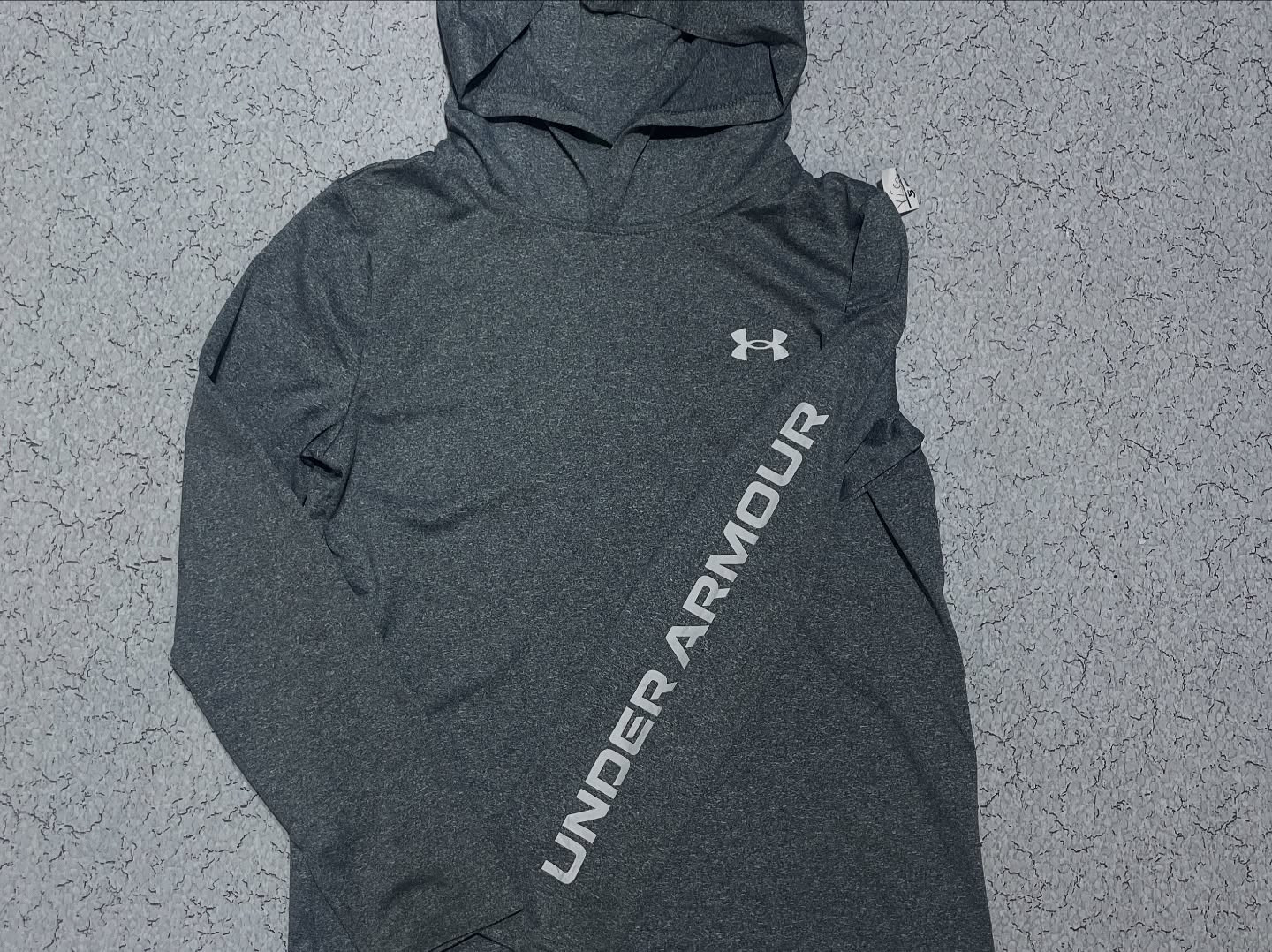 Under Armour Grey Hoodie alternate view
