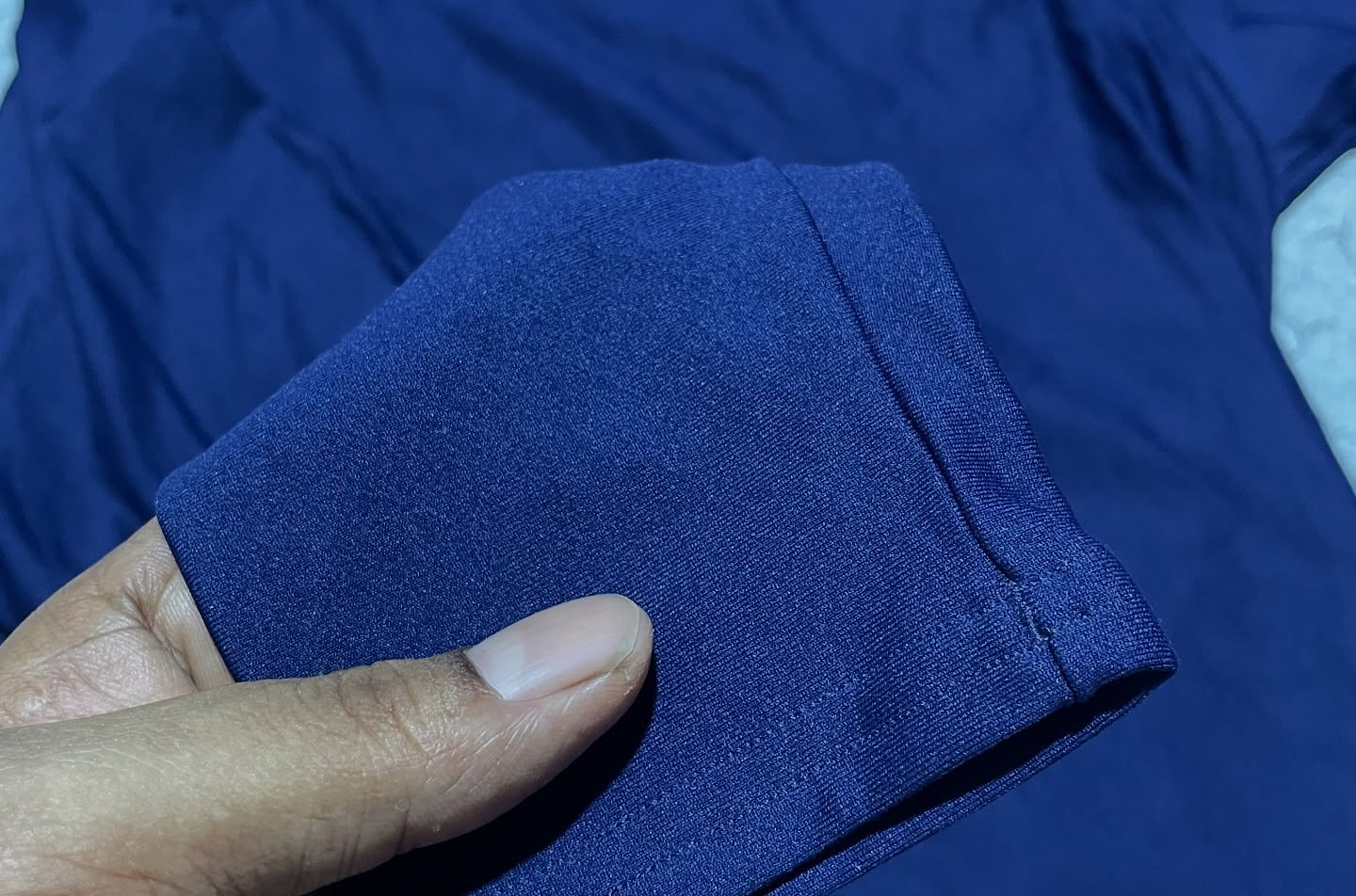 Under Armour Blue simple back view