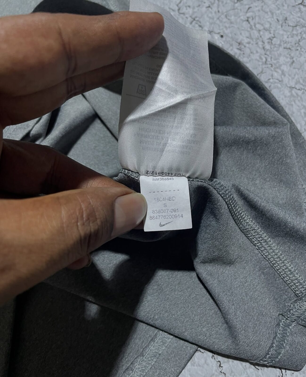 Nike Dri-FIT T-Shirt detail view