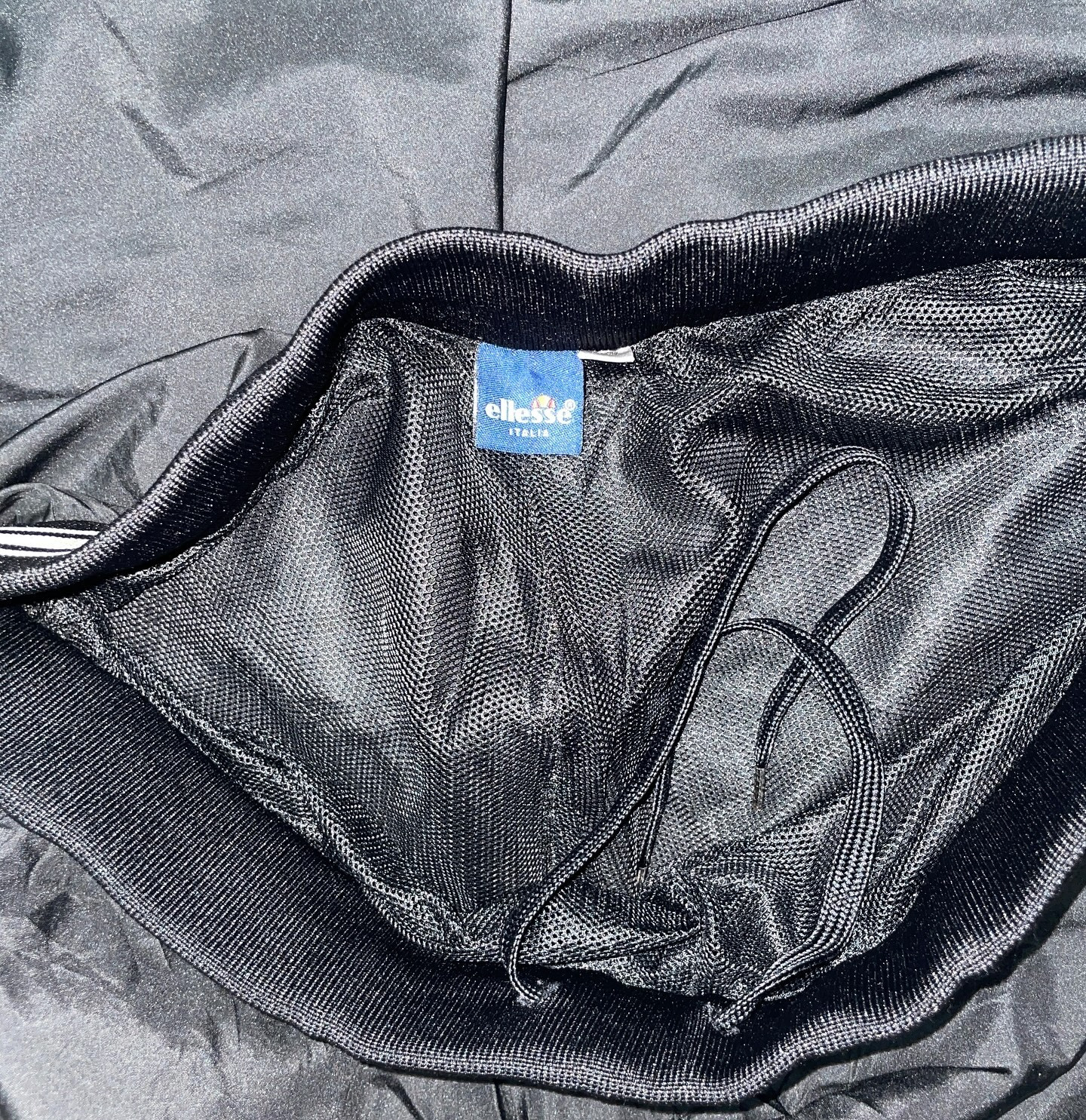 Black Track Pants detail view