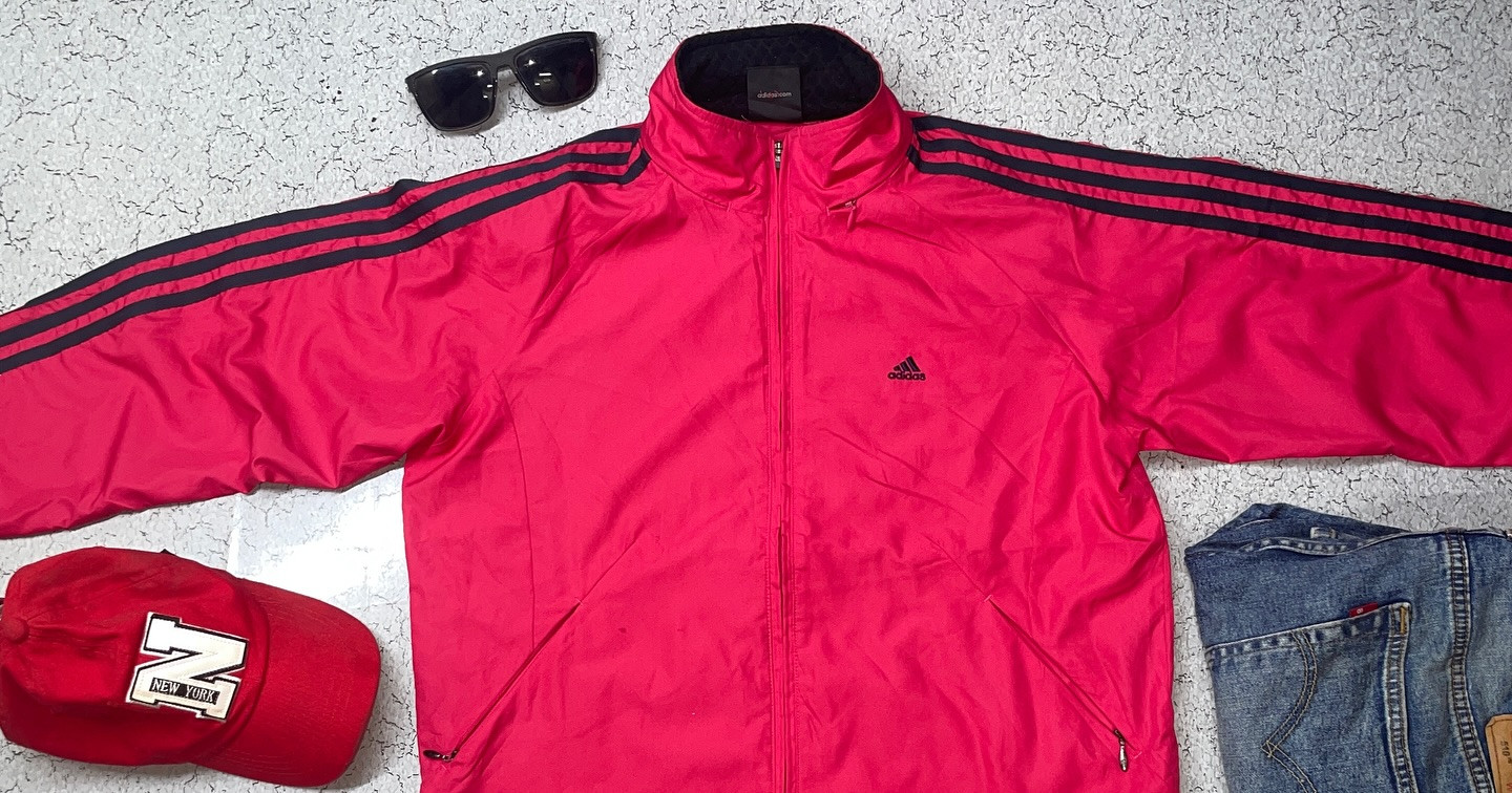 Adidas Pink Track Jacket alternate view