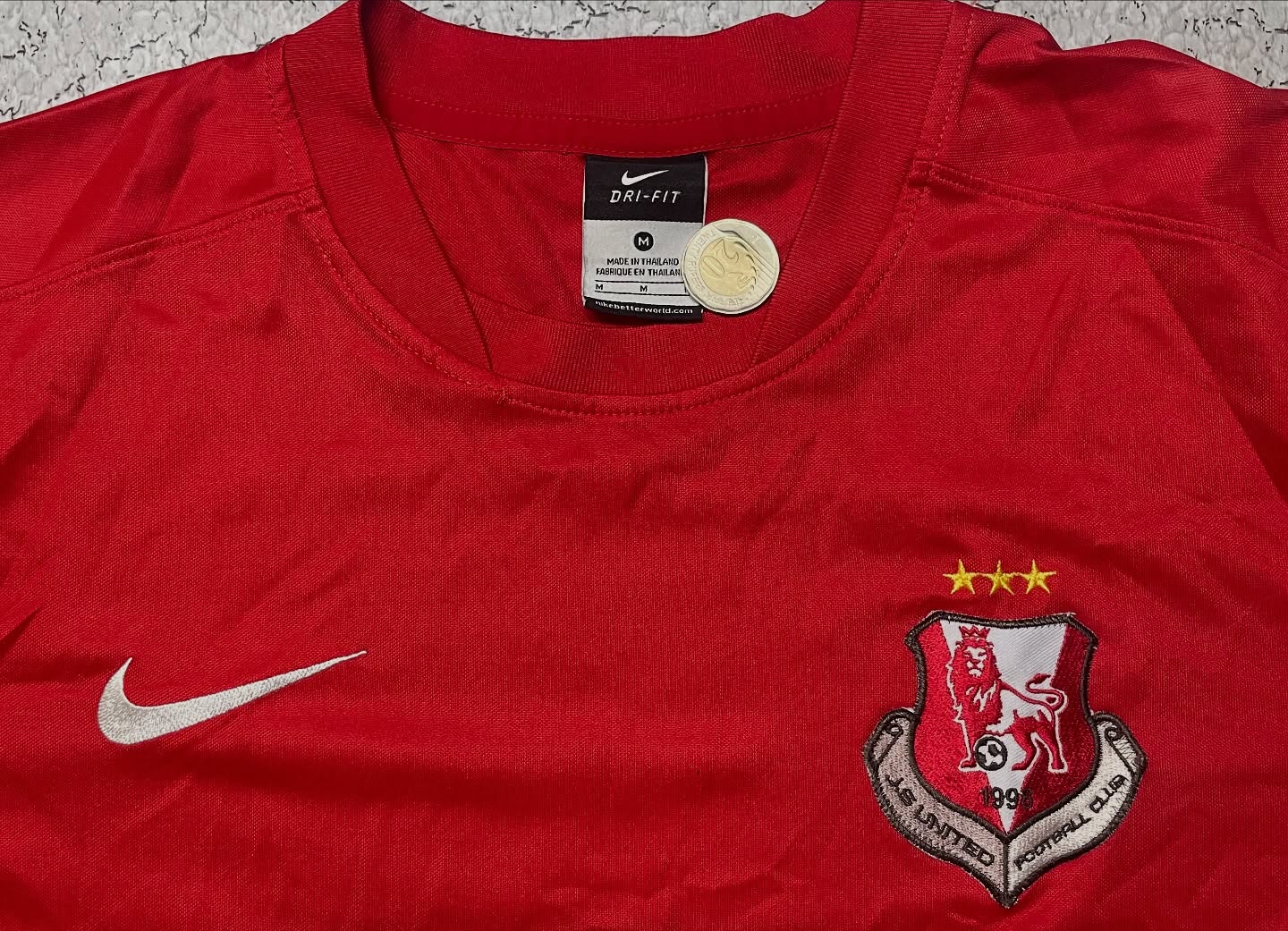 Nike Red Jersey detail view
