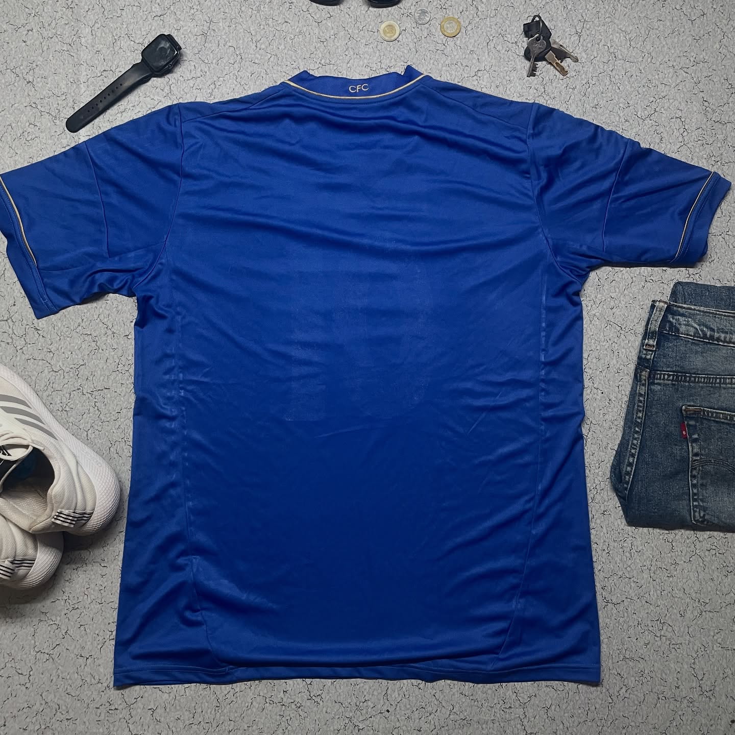 Adidas Blue Jersey alternate view