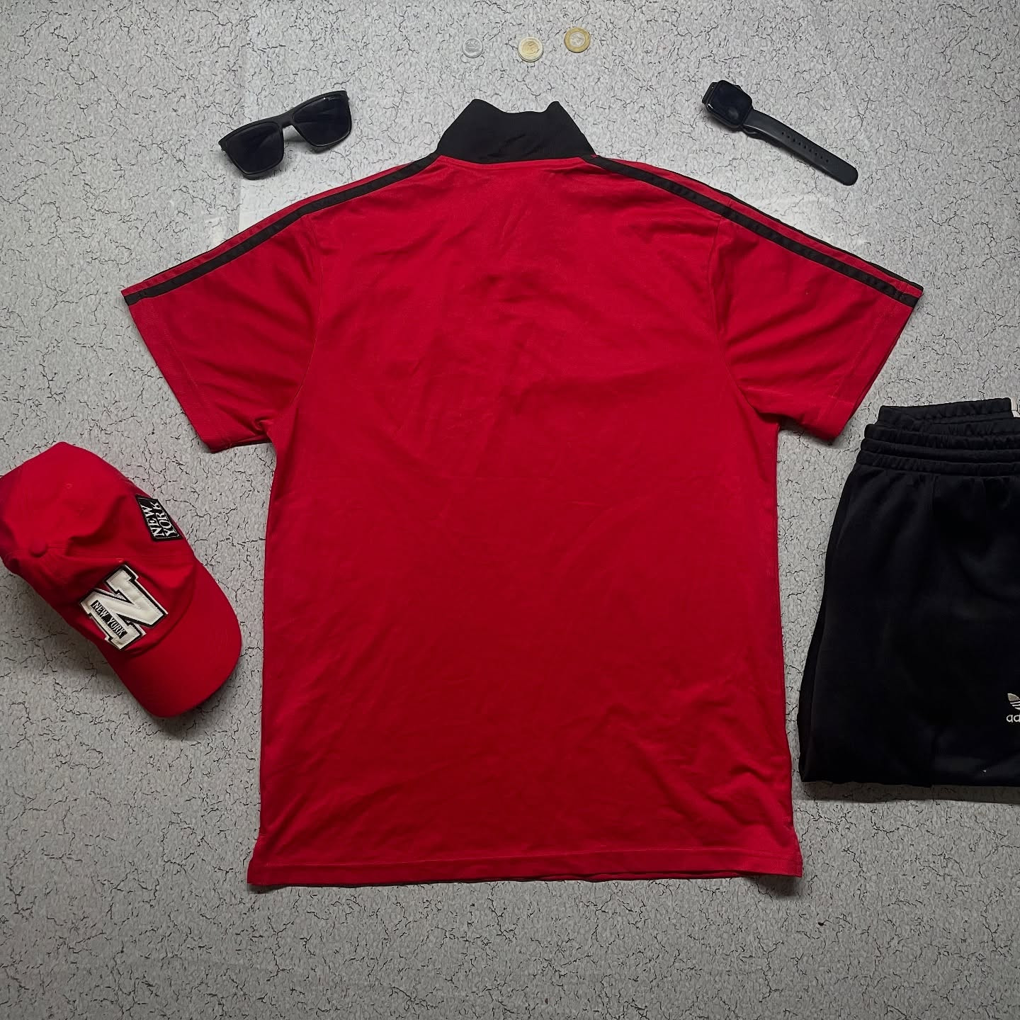 Adidas Red Jersey alternate view