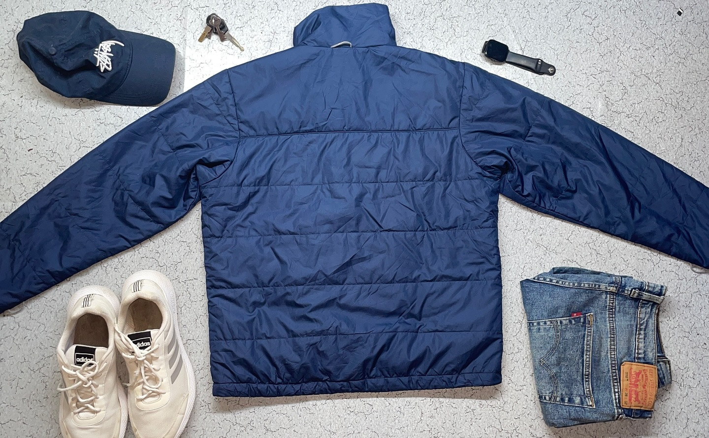 Columbia Puffer Jacket detail view