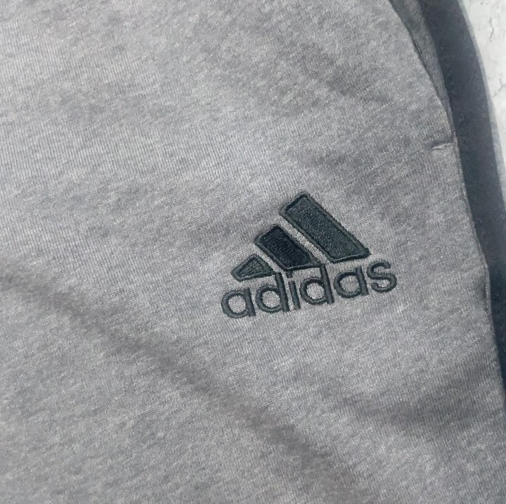 Adidas Grey Track Pants detail view