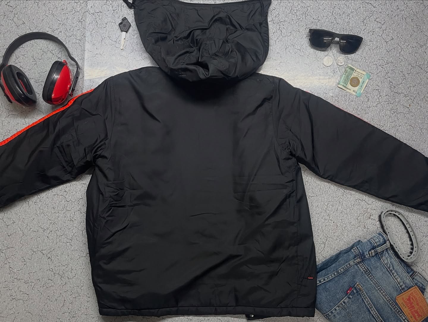 Adidas Track Jacket back view