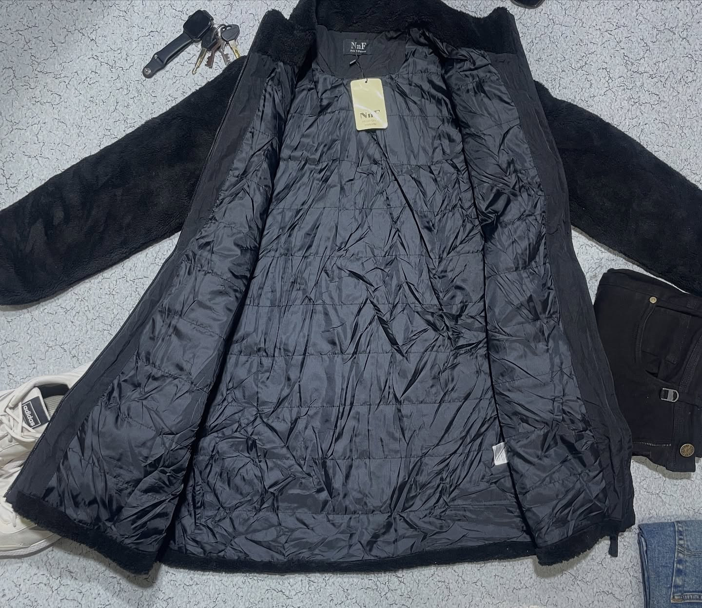 Jacket back view