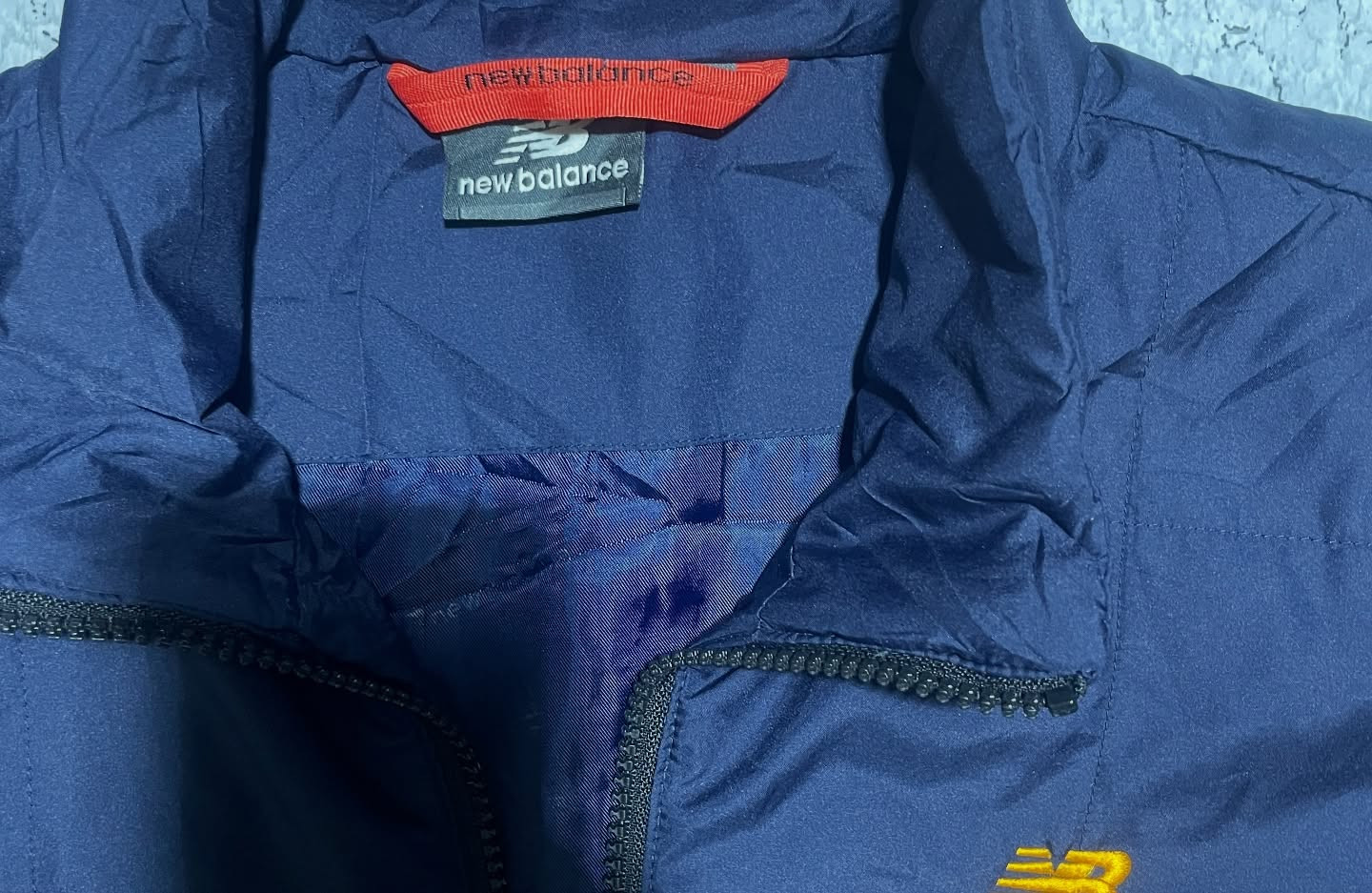 New Balance Blue Puffer Jacket alternate view