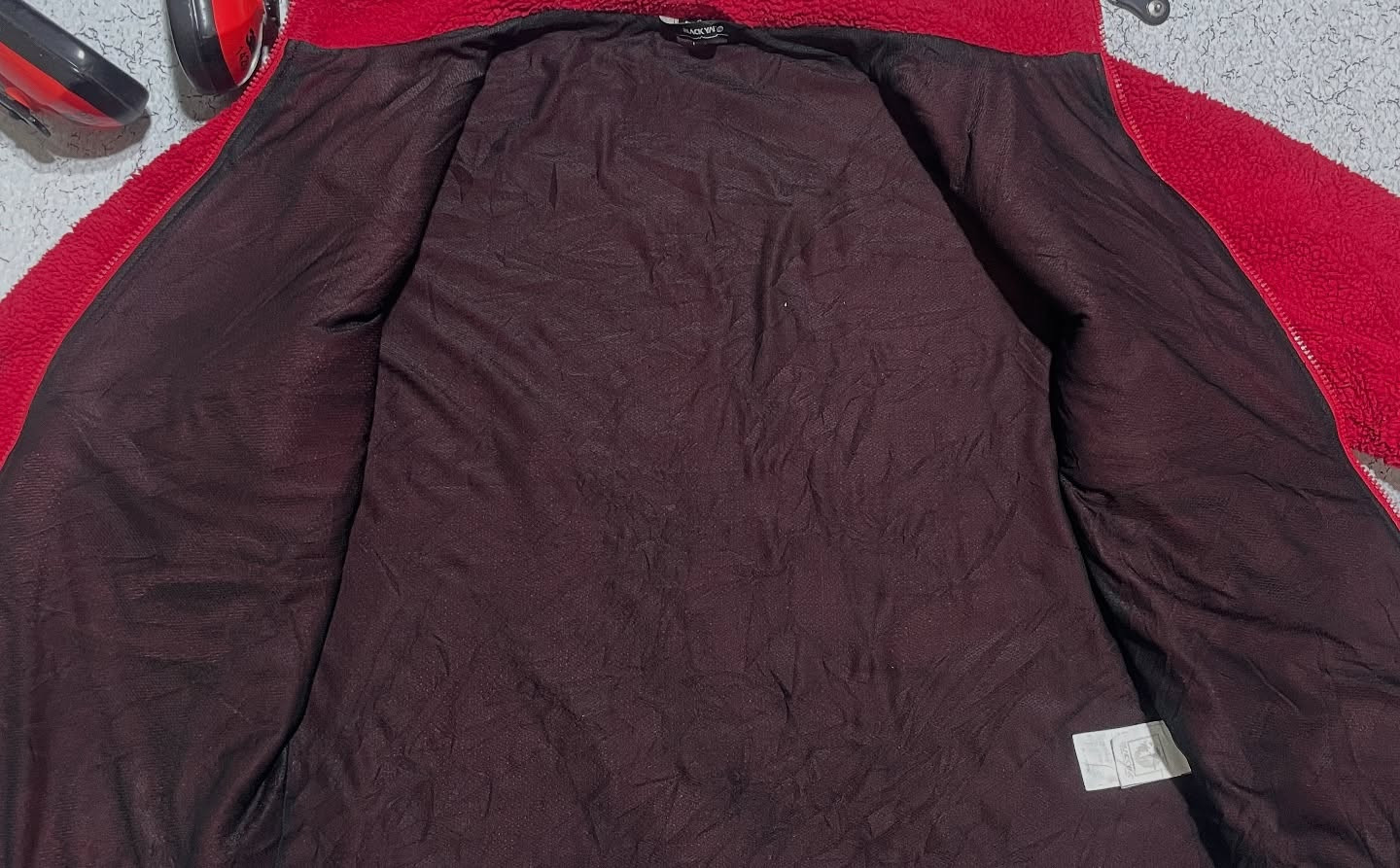 Black Yak Black Jacket back view