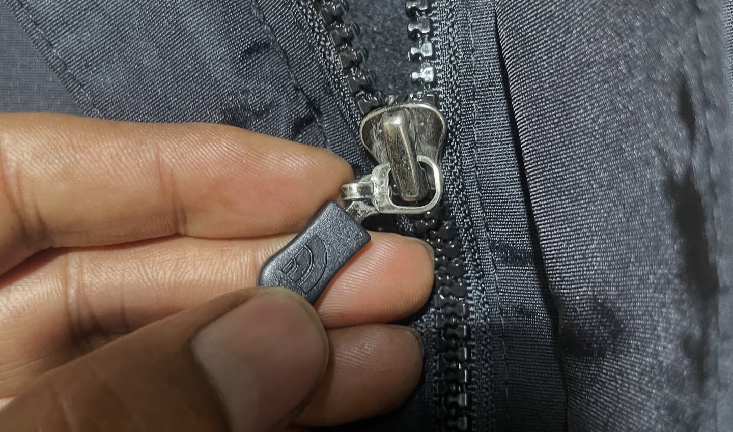 The North Face Black Jacket detail view