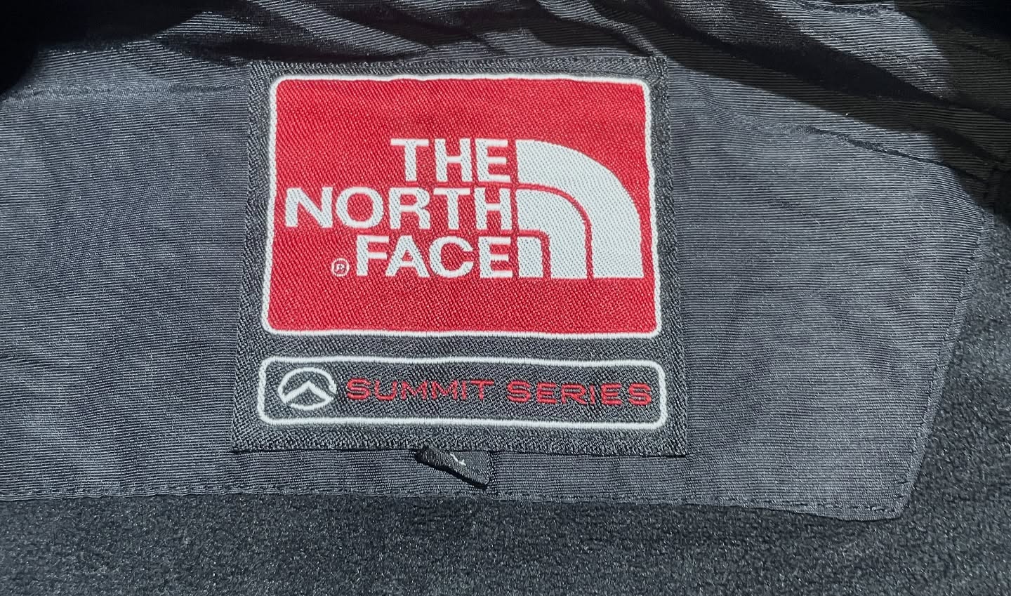 The North Face Black Jacket back view