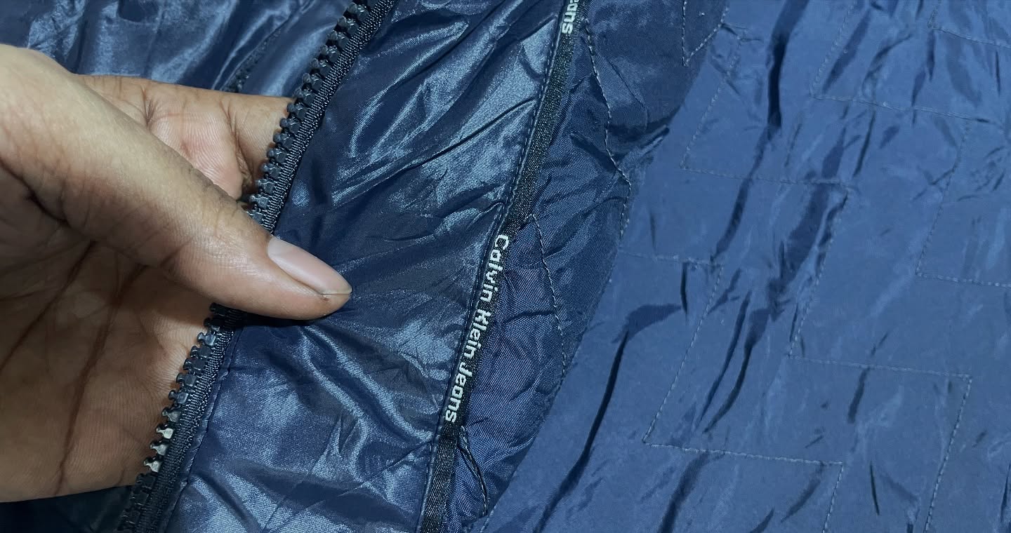 Calvin Klein Black Jeans detail view