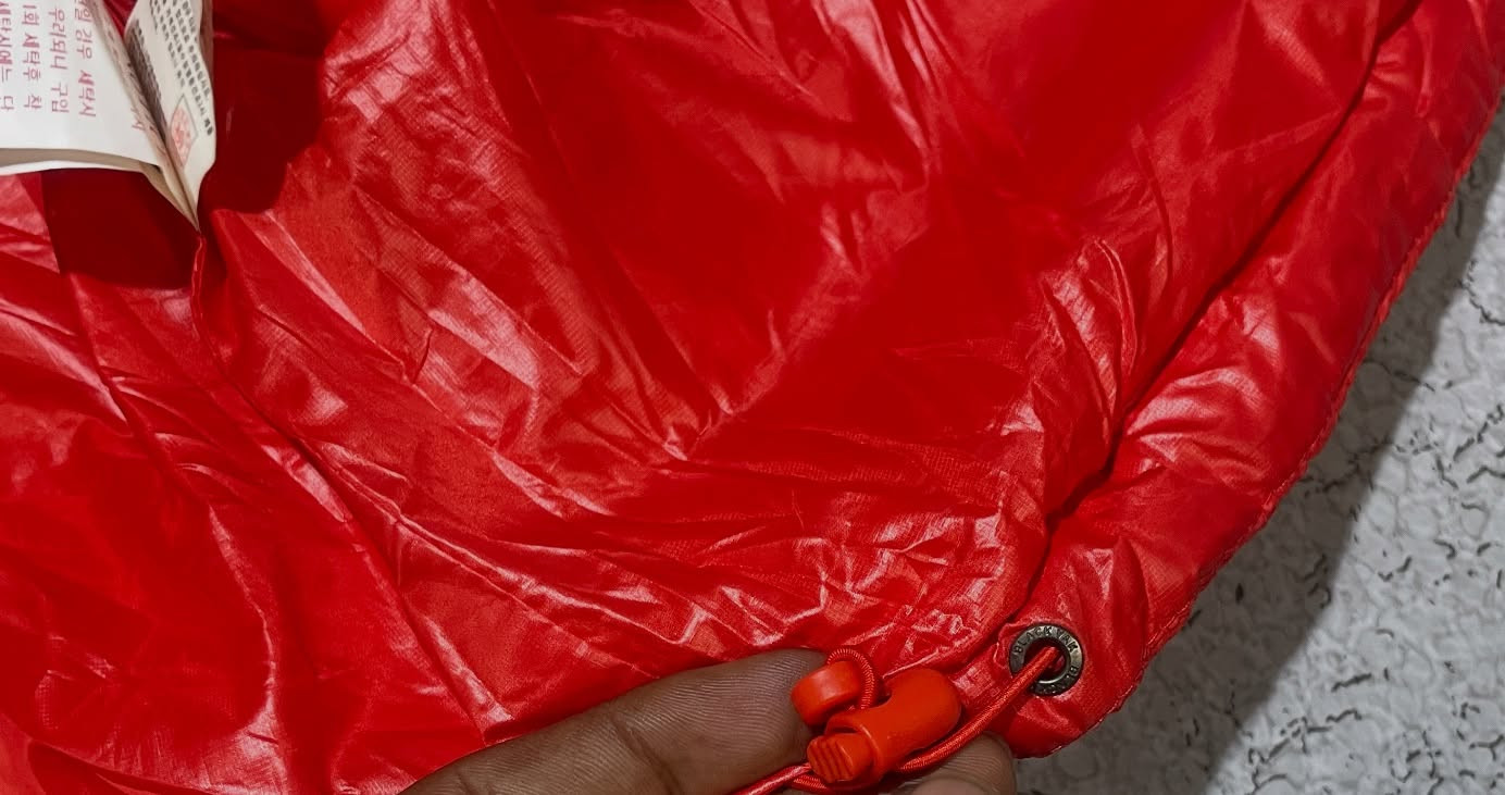 GAP Orange Puffer Jacket alternate view