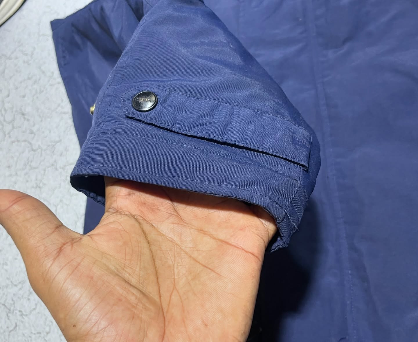 Kappa Blue Hoodie detail view
