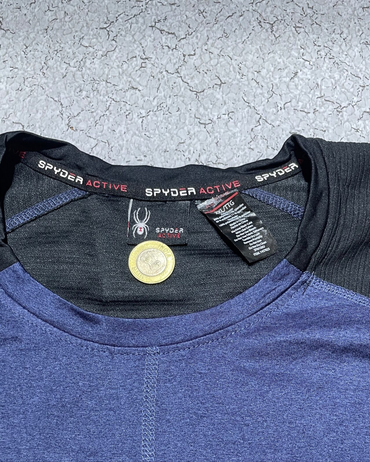 Blue T-Shirt back view