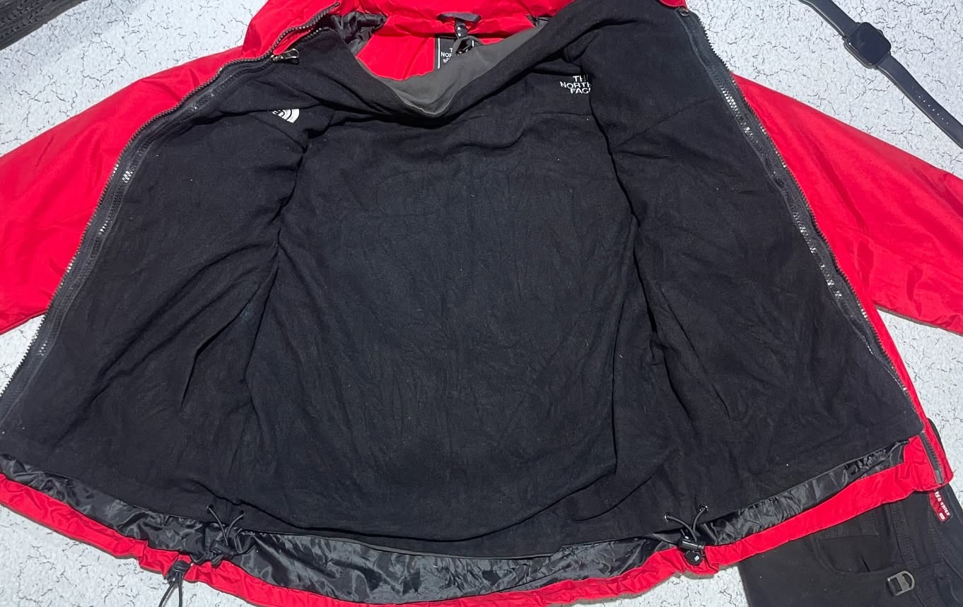 The North Face Red Jacket detail view