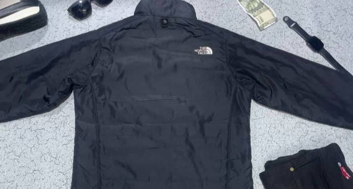 The North Face Black Jacket detail view