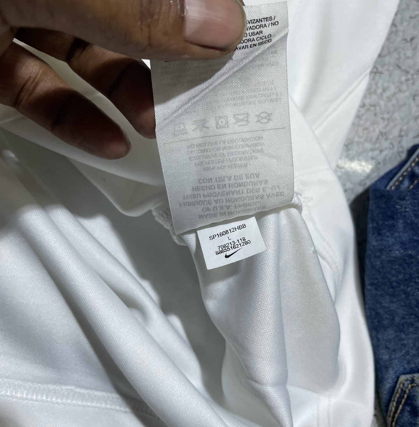 Nike T-Shirt detail view
