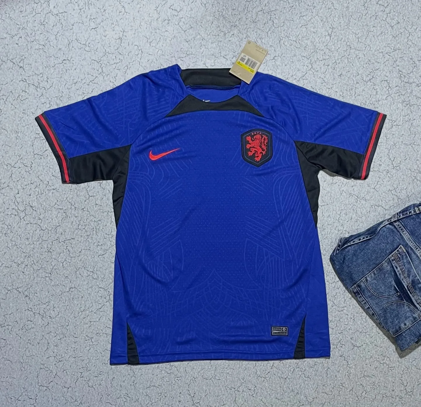 Nike Blue Jersey front view