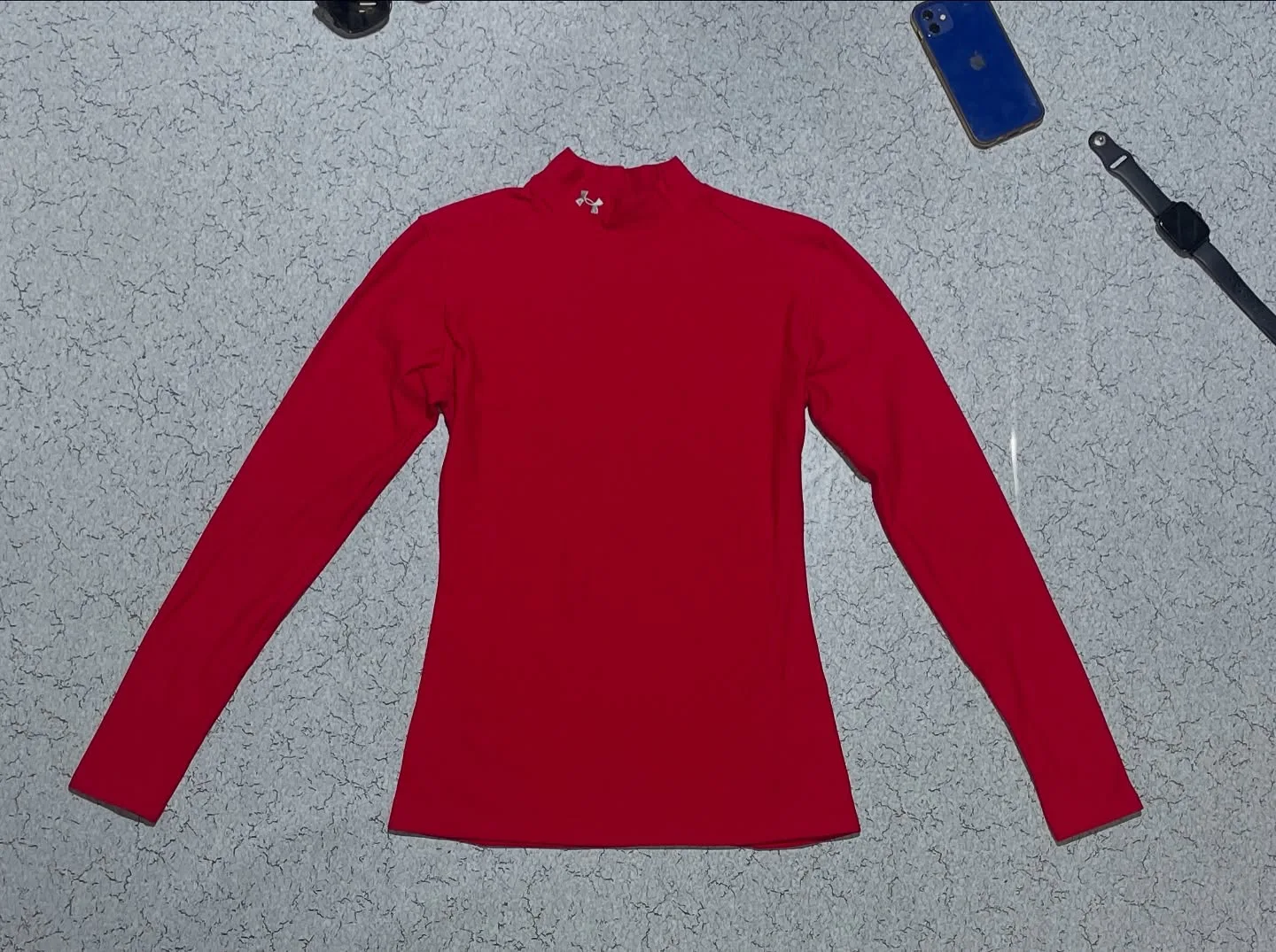Under Armour Red T-Shirt front view