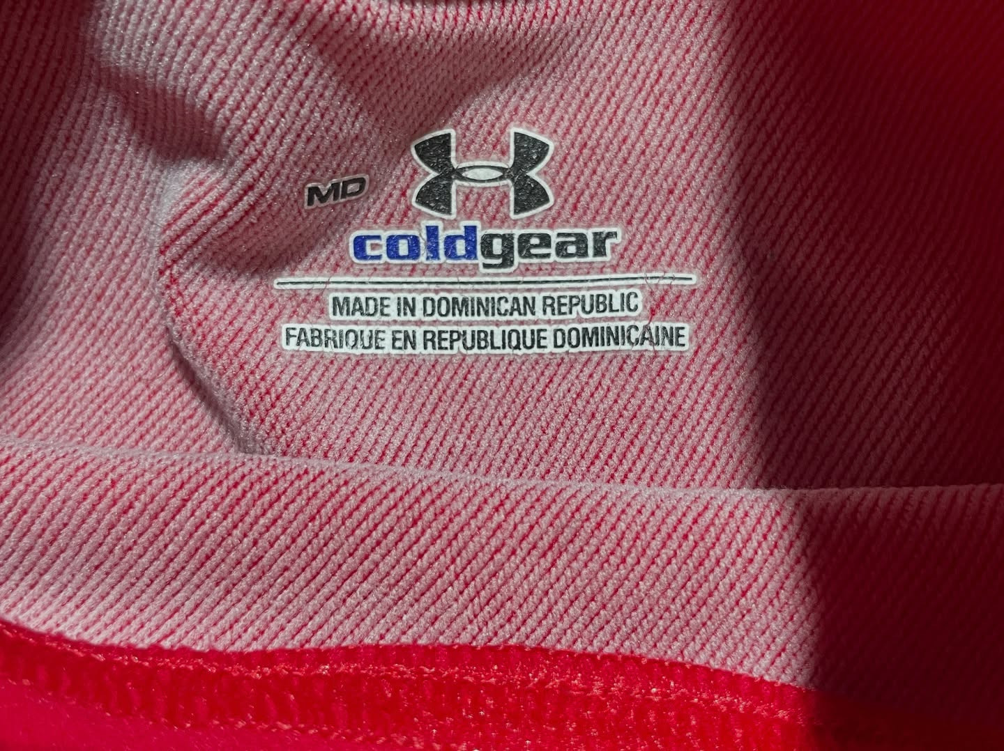 Under Armour Red T-Shirt back view
