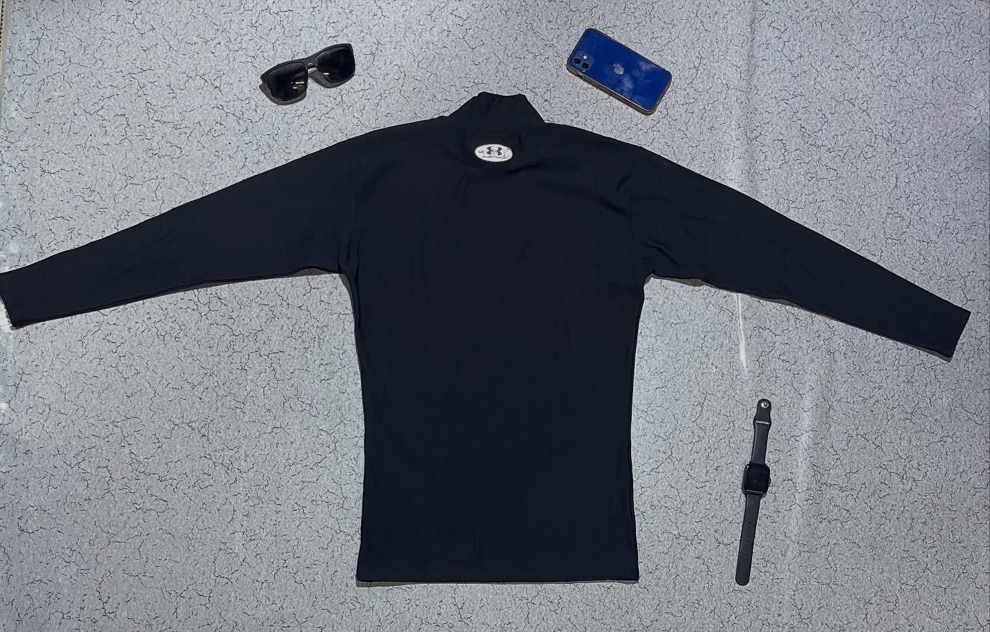 Black simple back view