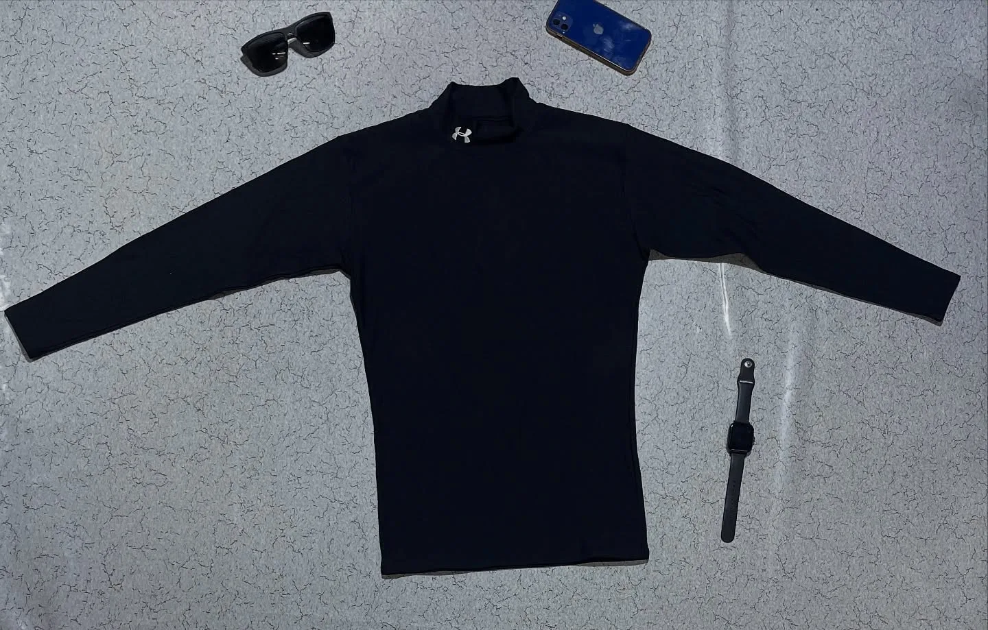 Black simple front view