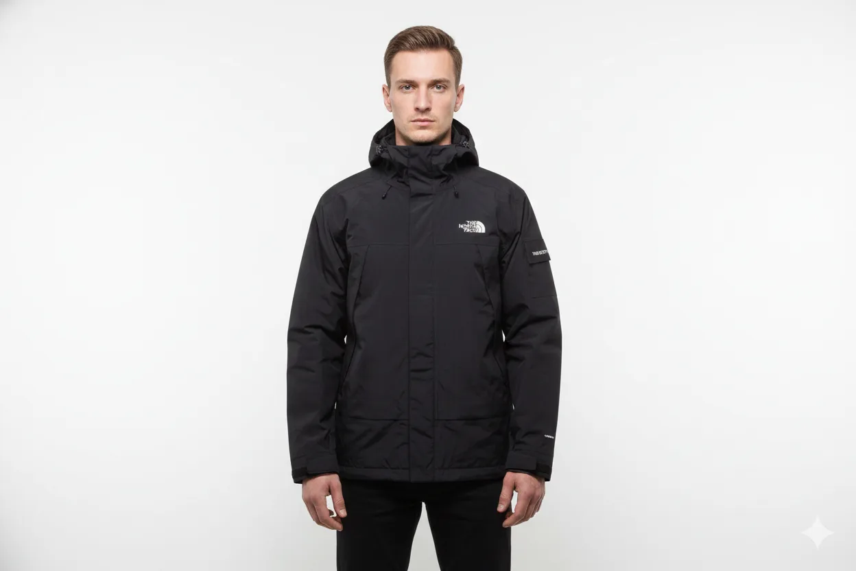 The North Face Black Jacket front view