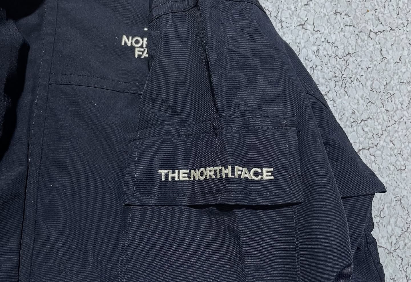 The North Face Black Jacket back view