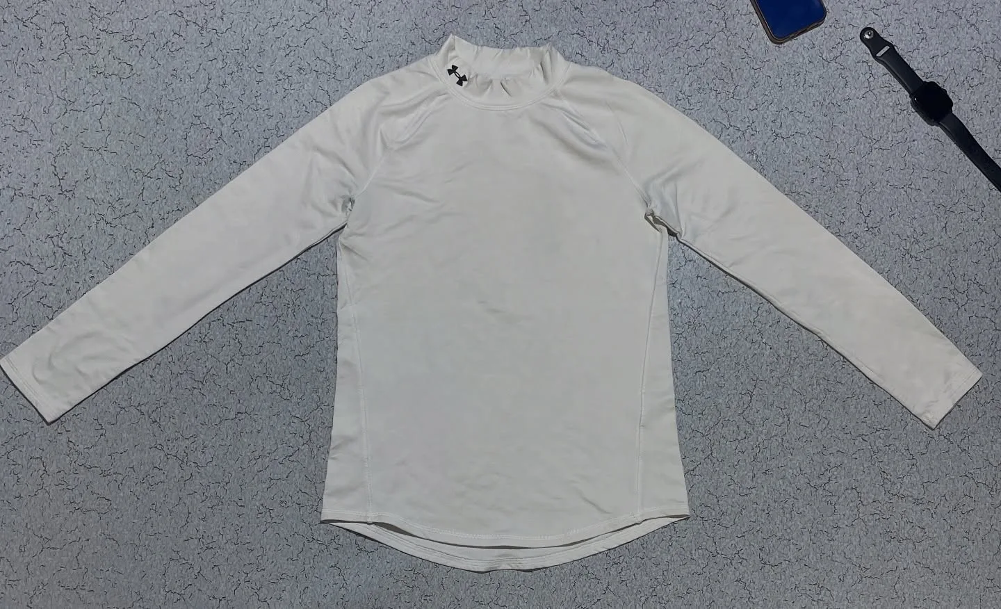 Under Armour White simple front view
