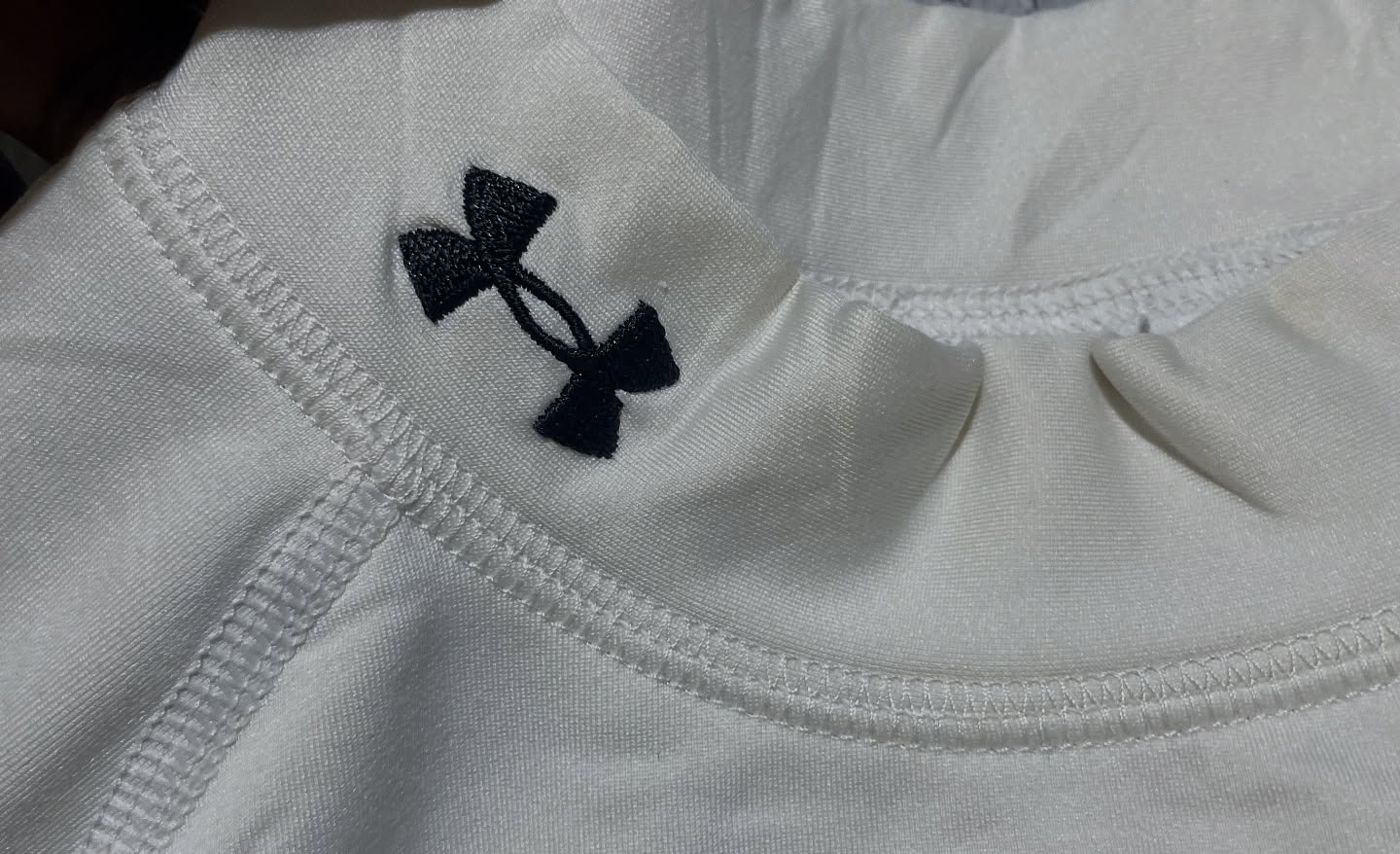 Under Armour White simple back view