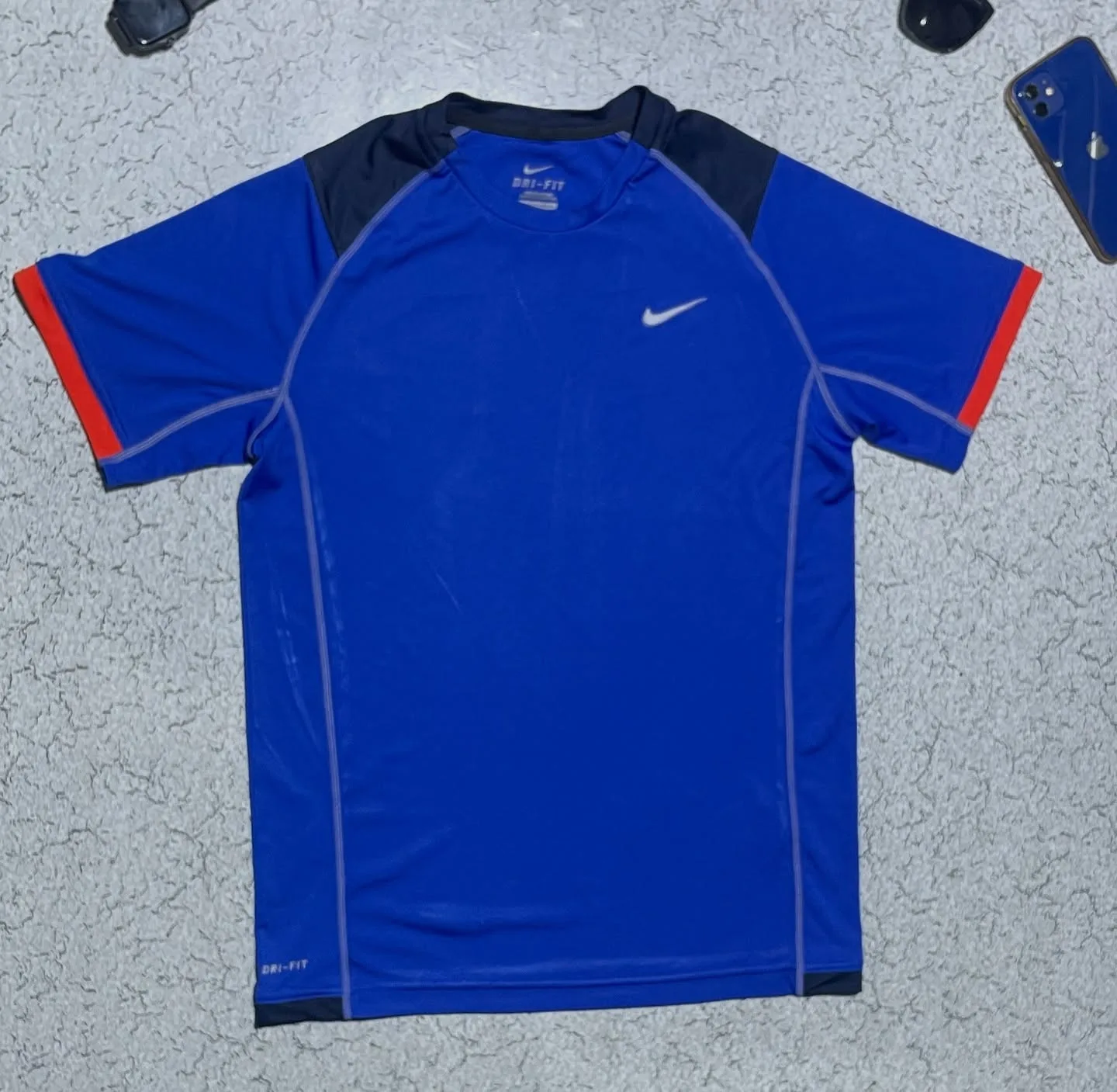Nike Blue T-Shirt front view