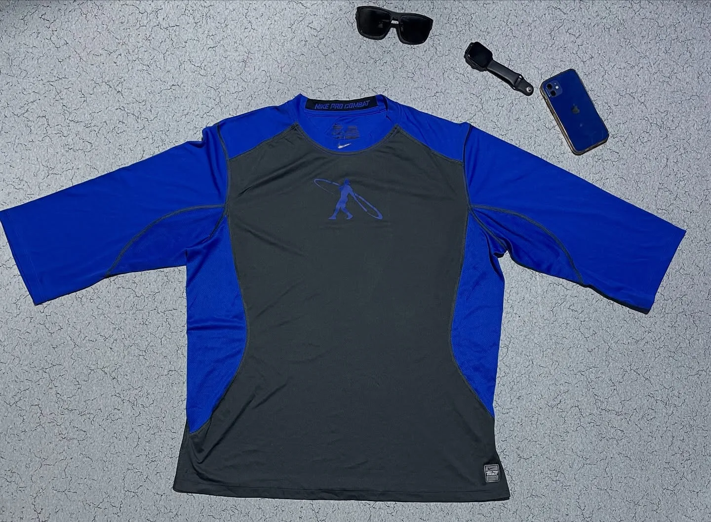 Nike Blue T-Shirt front view