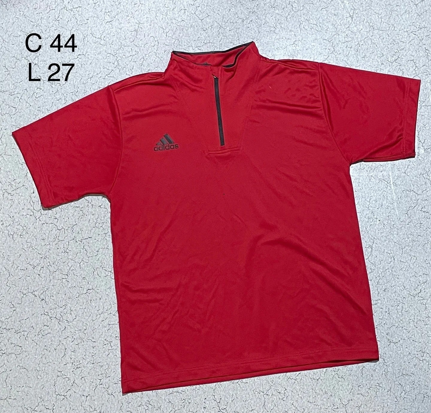 Adidas Red T-Shirt front view