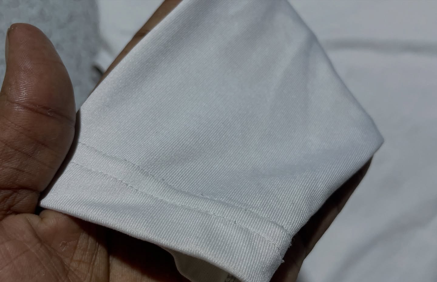 Under Armour White simple back view
