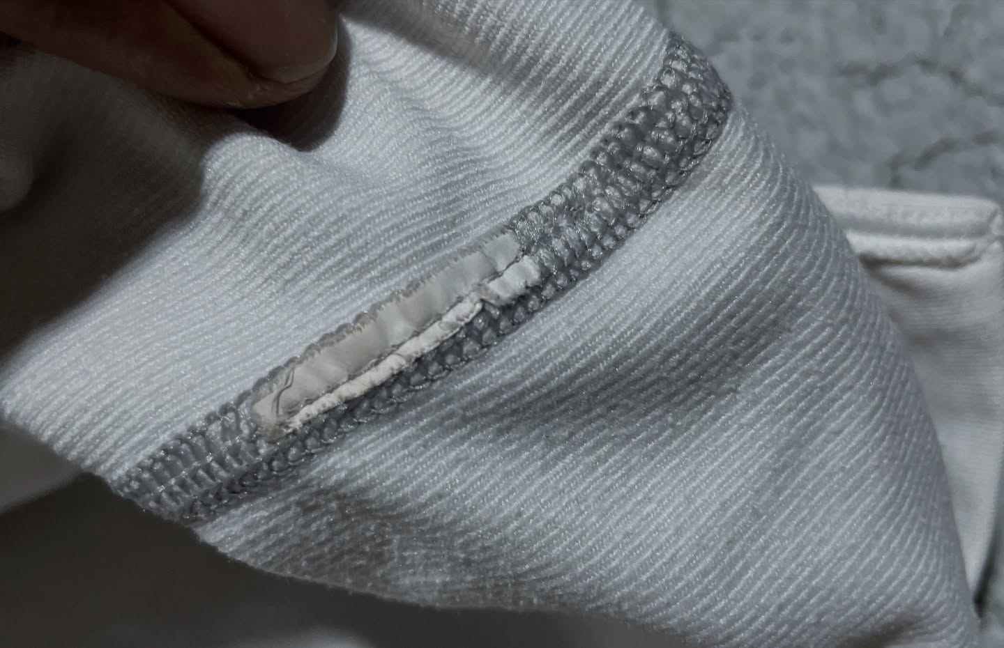 Under Armour White simple detail view