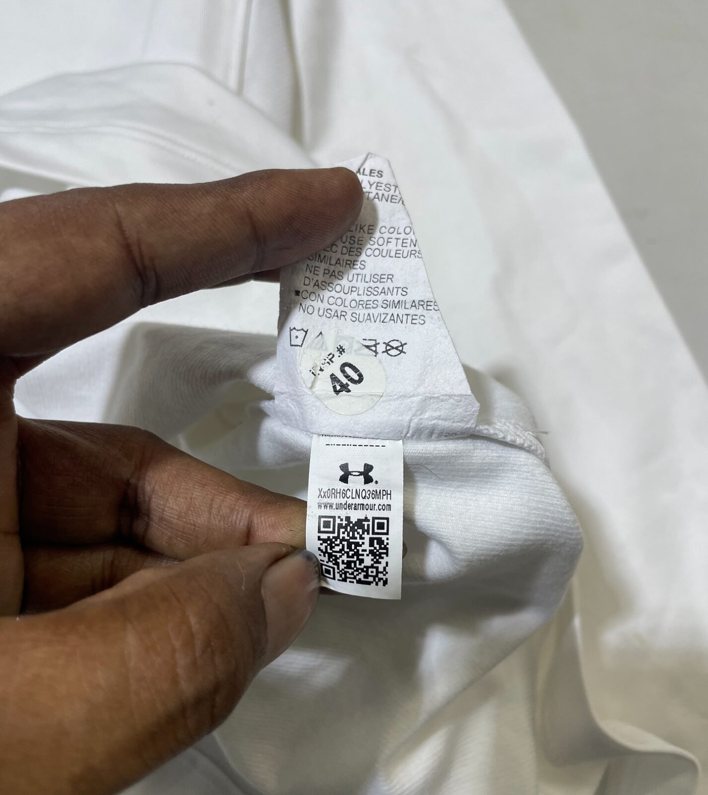 Under Armour simple back view