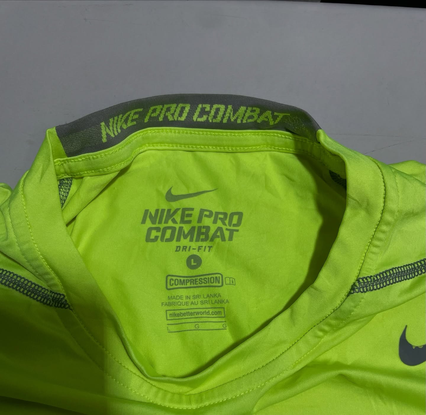 Nike simple detail view