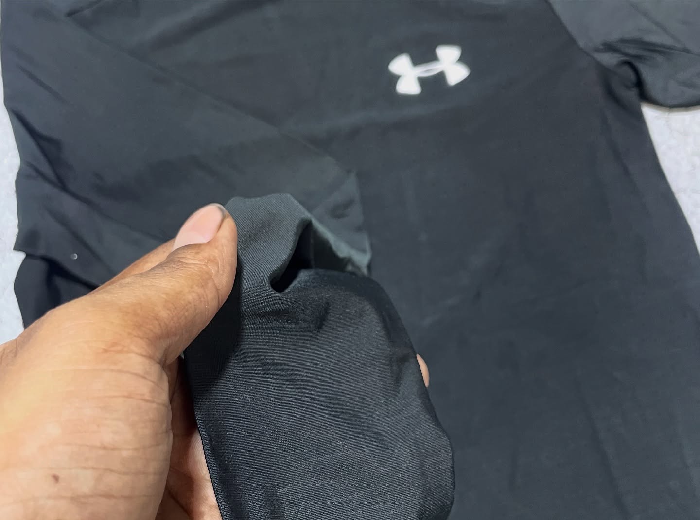 Under Armour Black simple back view