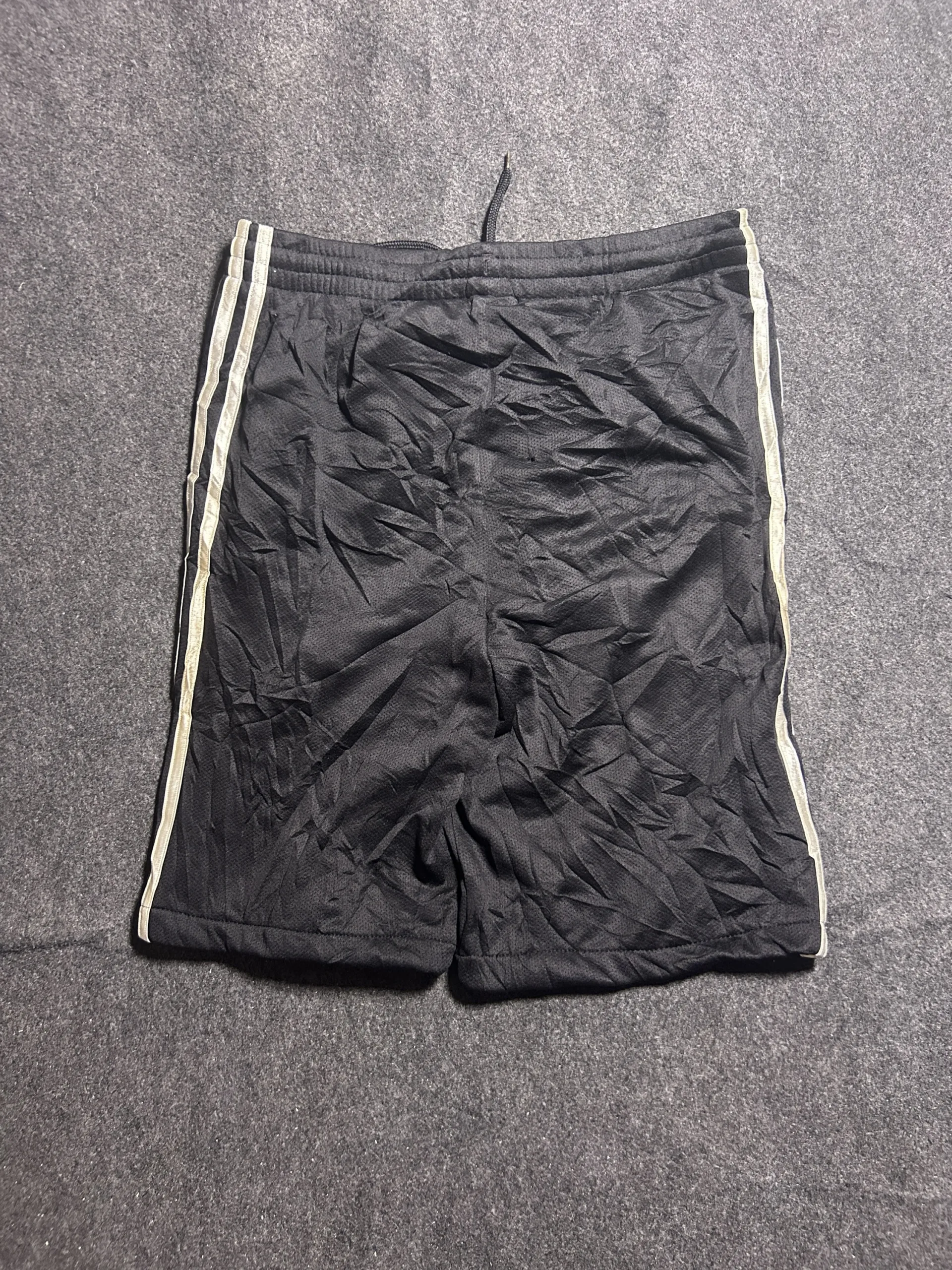 Adidas Black Training Shorts detail view