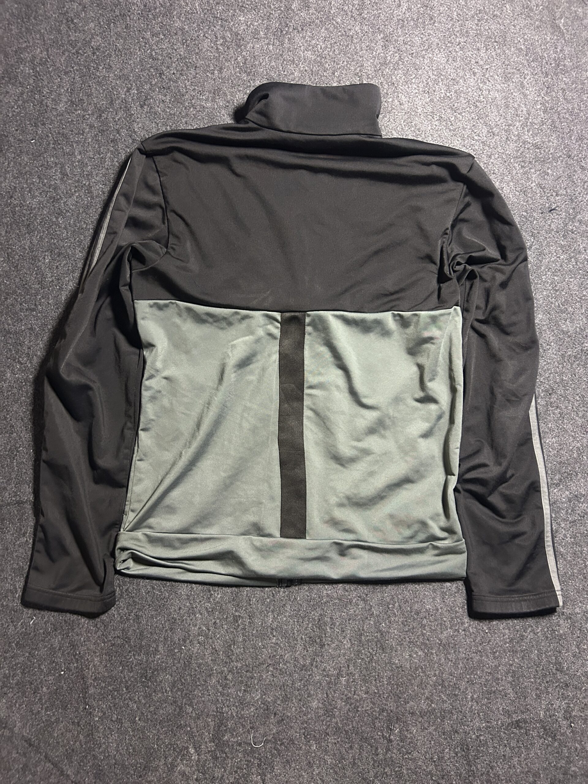 Adidas Black Track Jacket detail view