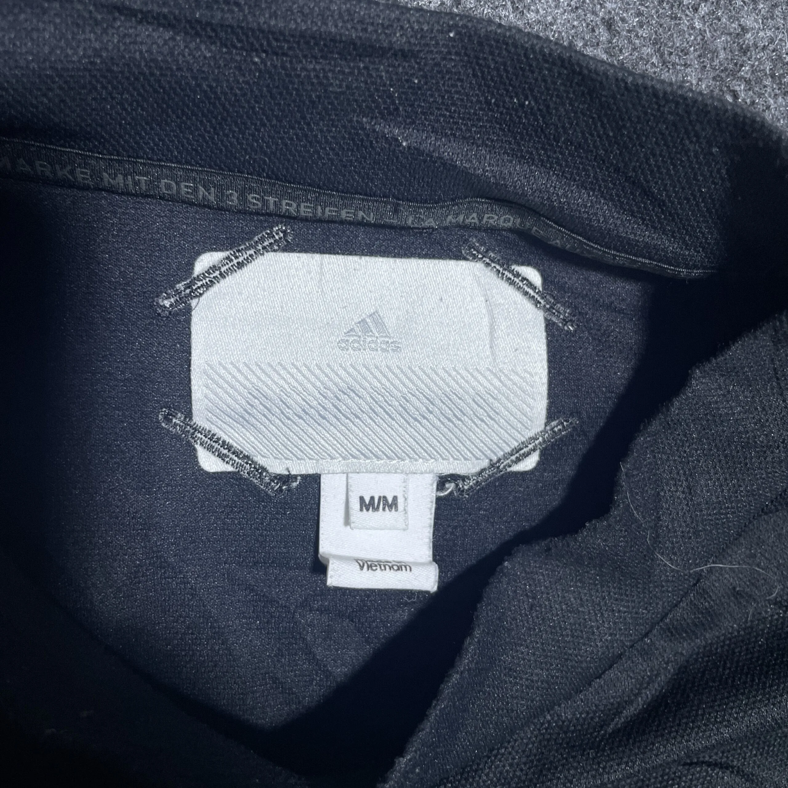 Adidas Black T-Shirt back view