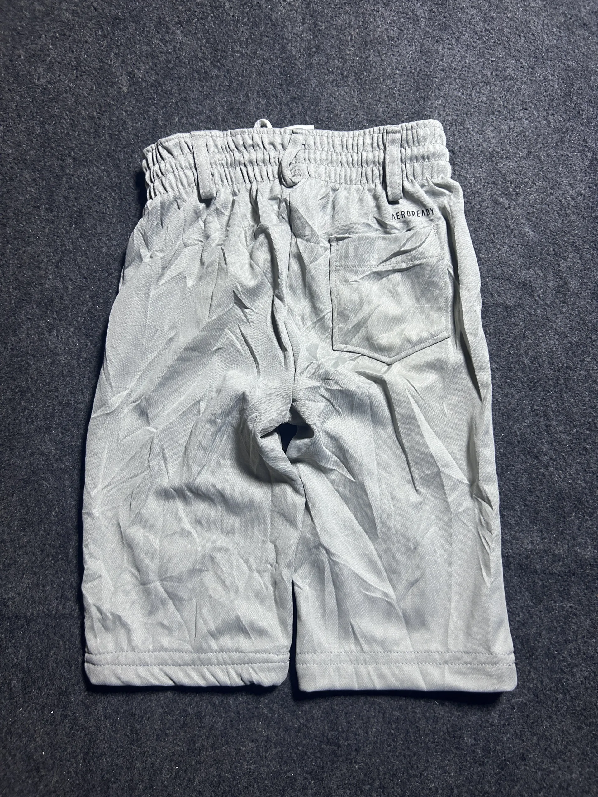 Adidas Grey Training Shorts alternate view