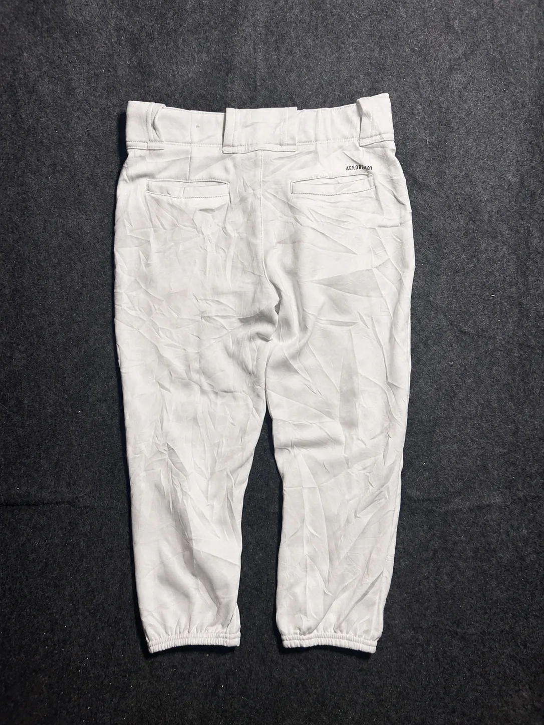 Adidas White Pants detail view