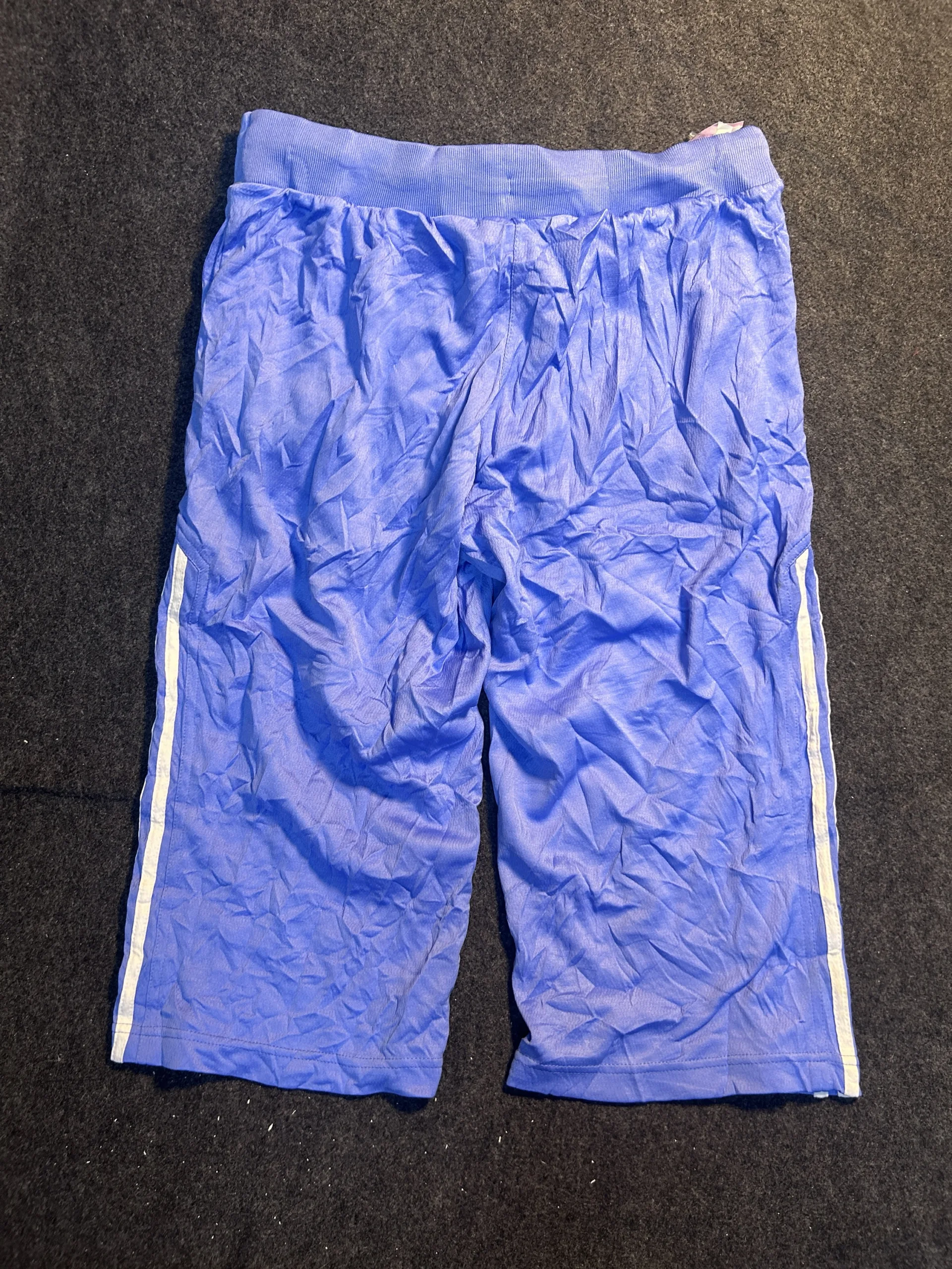 Adidas Blue Shorts detail view