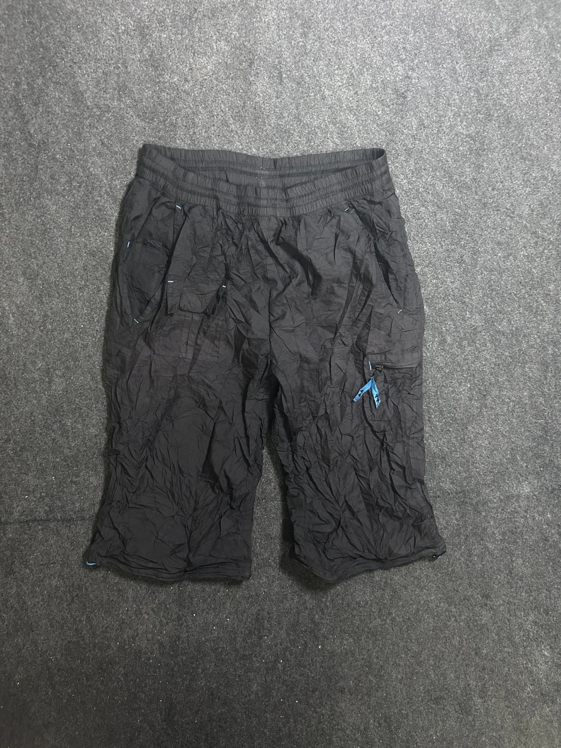 Adidas Black Cargo Shorts alternate view