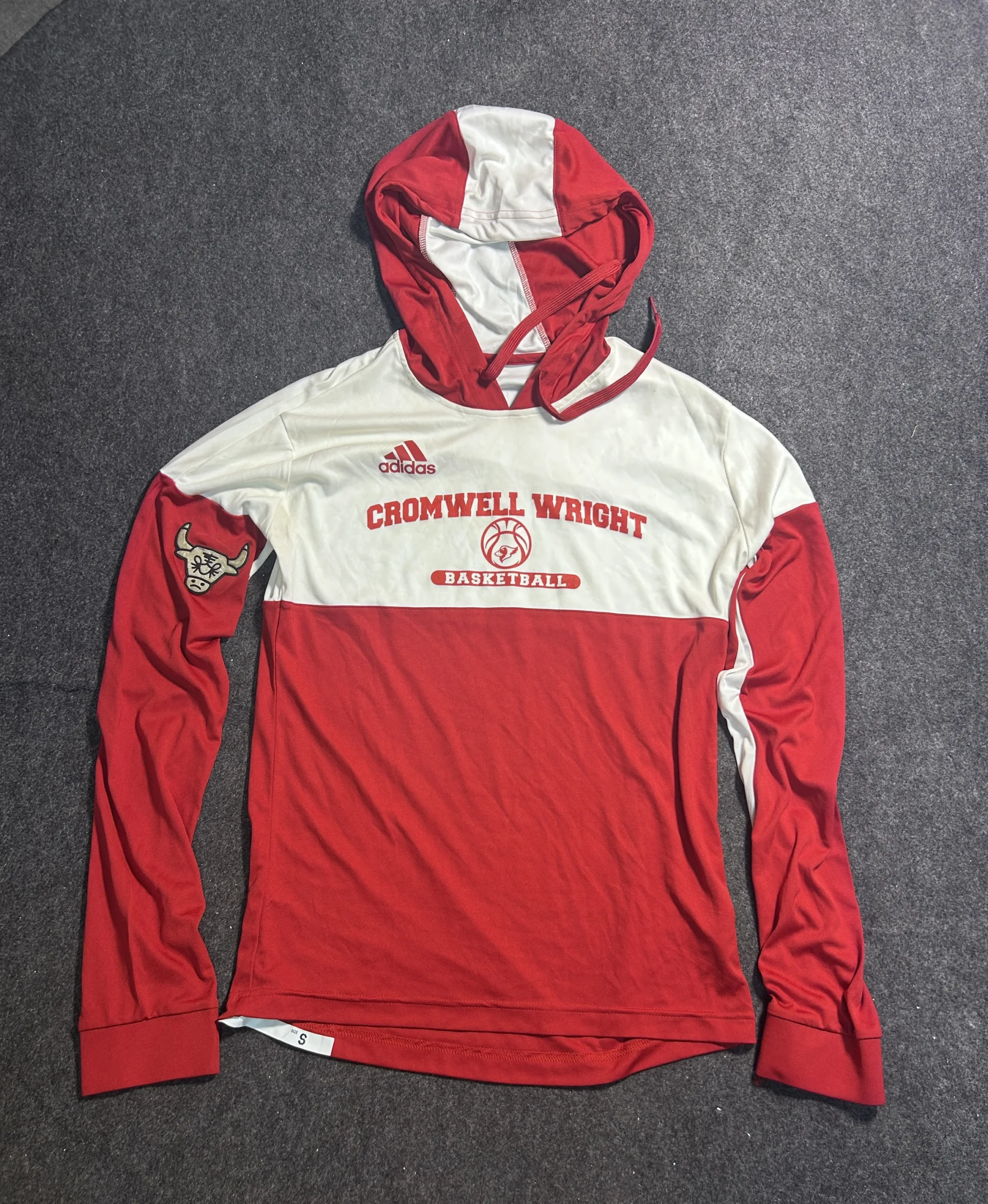 Adidas White Hoodie alternate view
