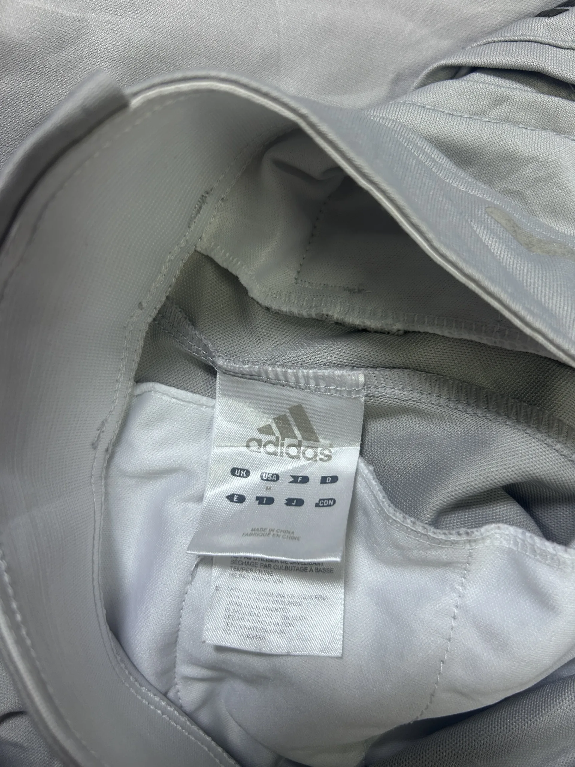 Adidas Grey Trousers back view